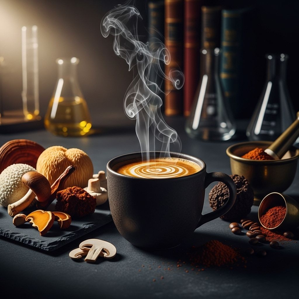 Mushroom Coffee: Benefits, Risks, and the Science Behind the Buzz An adaptogenic blend that elevates mornings with balanced energy and calm focus.