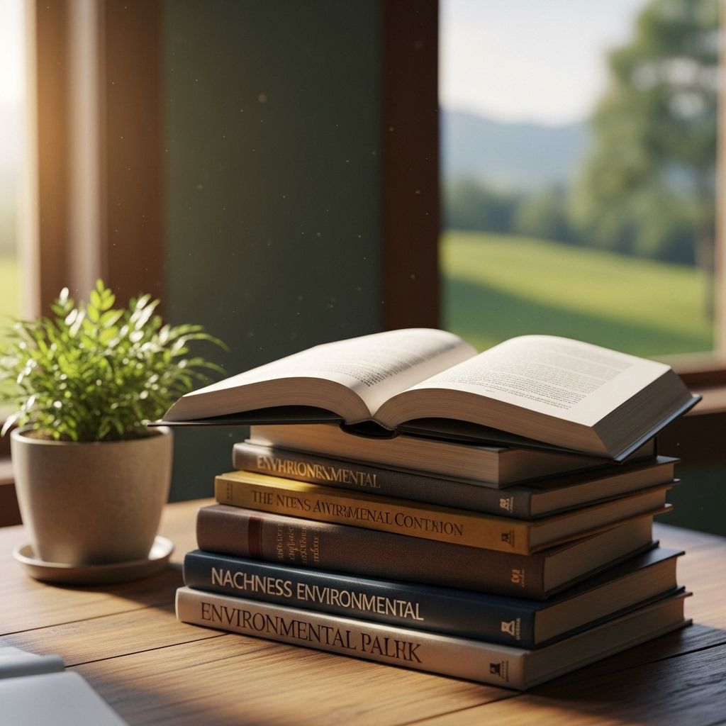 Essential Environmental Books: Deep Reading for a Greener Future Explore transformative books every environmental advocate should read—stories of hope, activism, science, and nature to inspire change.