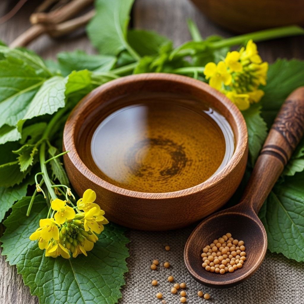 Mustard Oil for Hair: Benefits, Uses, and Application Tips Rich fatty acids and antioxidants soothe the scalp while strengthening fragile strands.