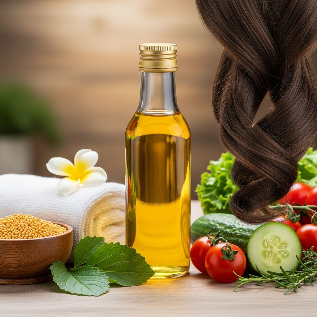Mustard Oil: Benefits for Skin, Hair, and Overall Health Experience the antioxidant-rich elixir that soothes irritation and boosts vitality.
