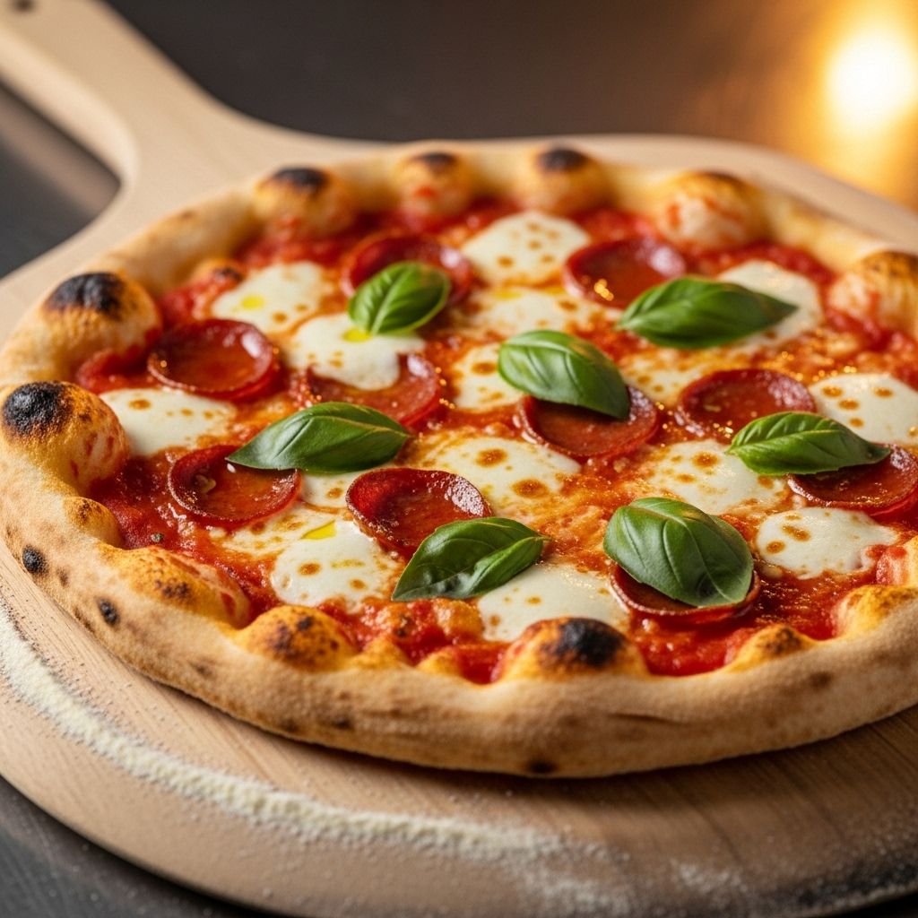 My Favorite Homemade Pizza: A Culinary Journey from Dough to Table Turn your kitchen into a flavor workshop for irresistibly crisp, veggie-packed slices.