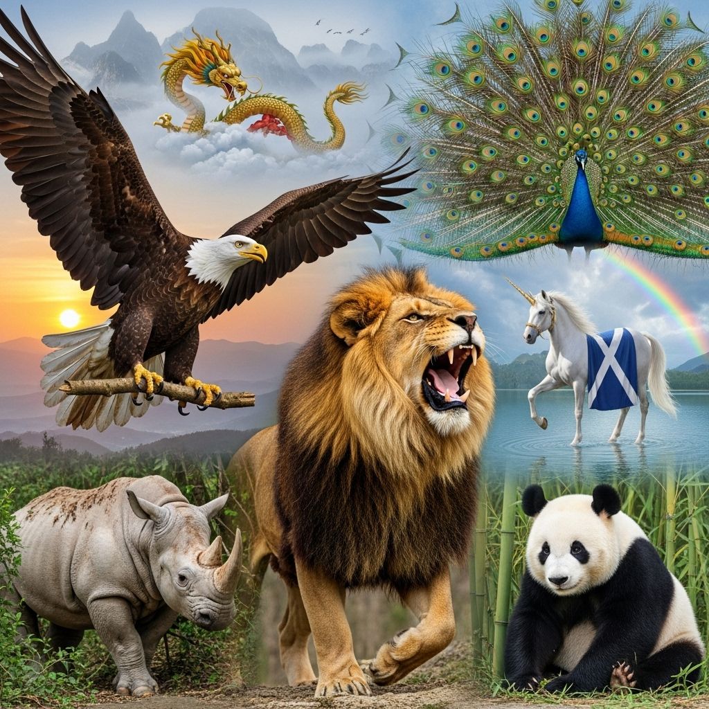Incredible National Animals: Rare, Unusual, Endangered, and Legendary Explore the wild world of national animals—from vanishing species to mythical creatures that never were.