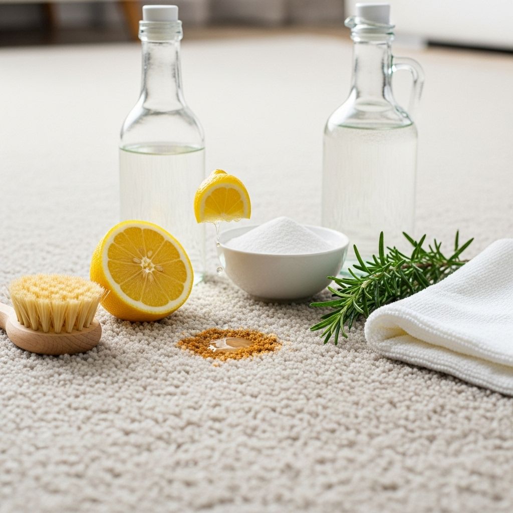 Turn pantry staples into fiber-safe treatments that banish spills and odors.