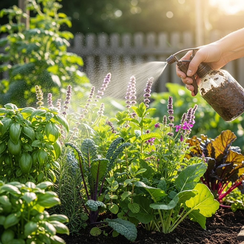 Discover powerful homemade insecticides that protect your plants while preserving pollinators and the environment.