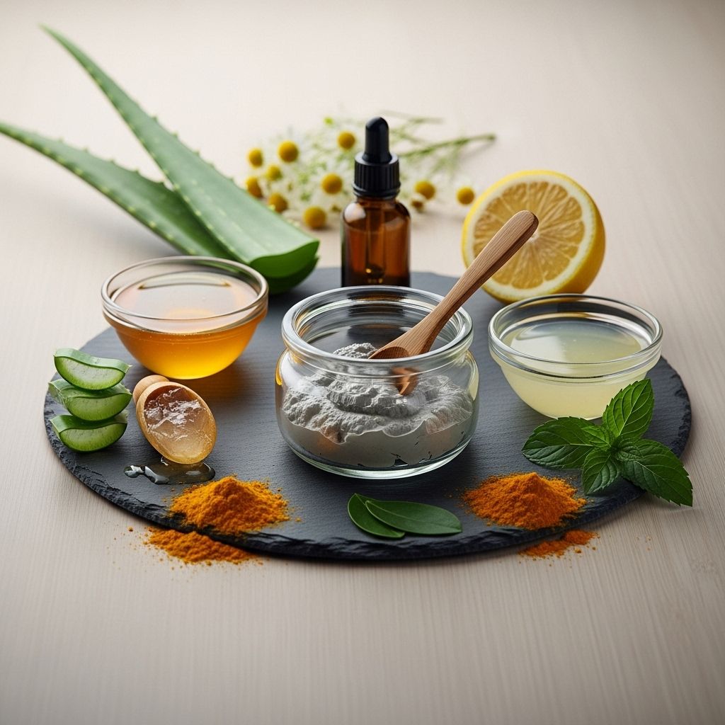 Natural Overnight Remedies for Pimples Harness soothing botanical ingredients to calm inflammation and prevent new breakouts.