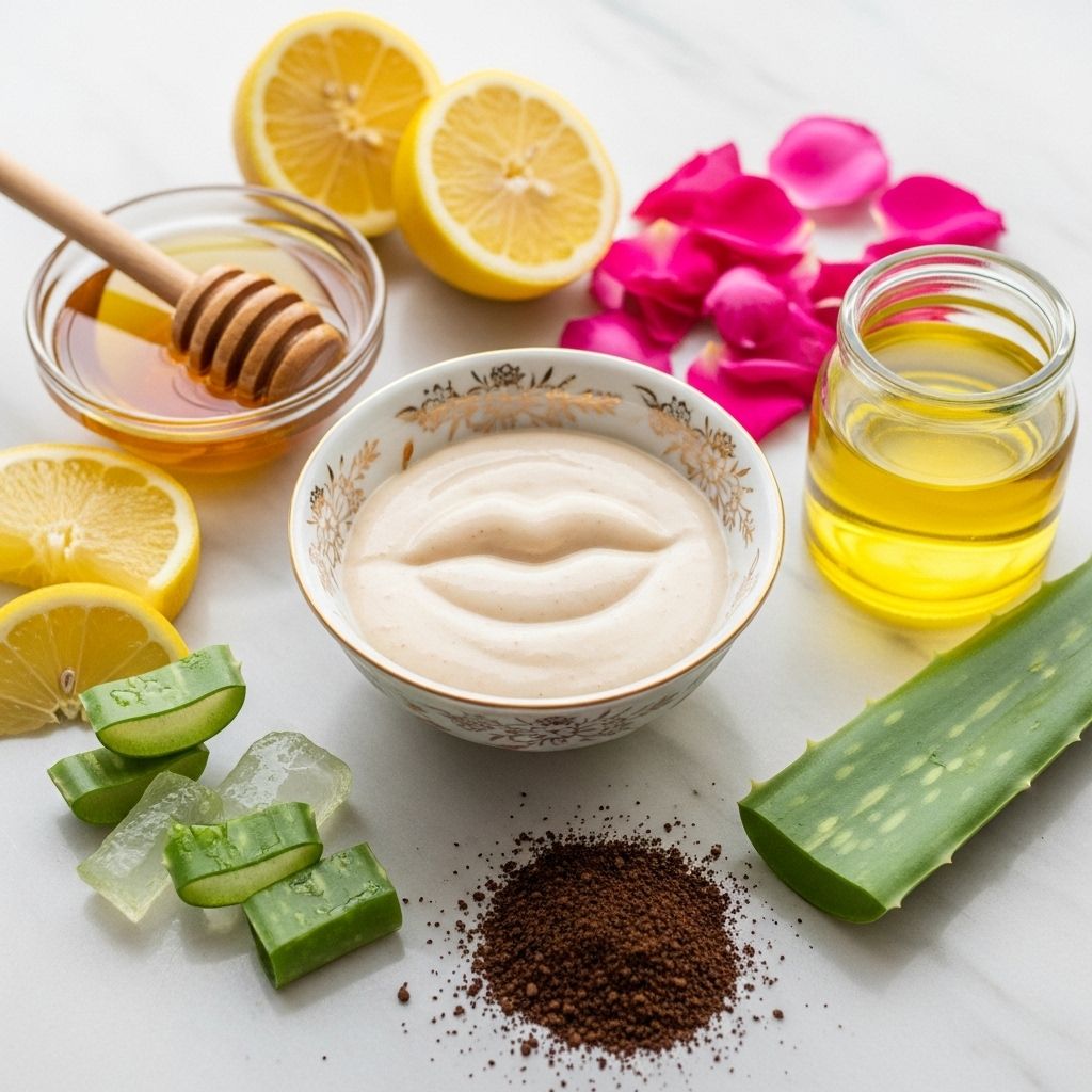 Natural Remedies for Dark Lips Pamper your pout with everyday kitchen staples for a softer, brighter finish.