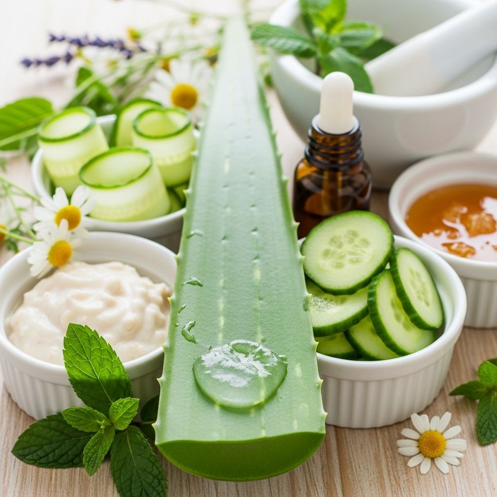 Discover natural sunburn remedies that provide fast, gentle relief while nurturing and repairing sun-damaged skin.