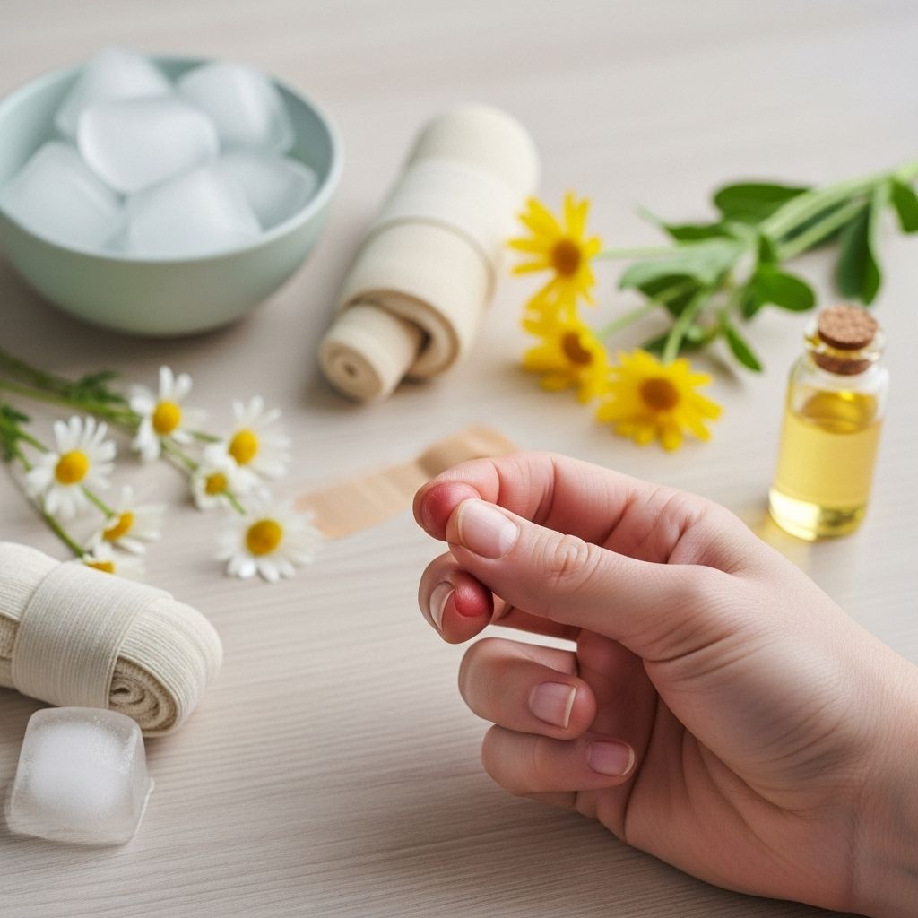 Natural Treatments and Home Remedies for a Jammed Finger DIY tips to ease joint pain and stiffness, so you can regain full, pain-free motion.
