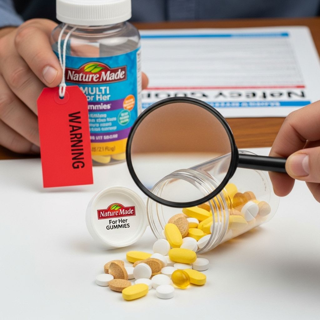Nature Made Vitamin Recall: Contamination Risks, Products, and Consumer Safety Learn how to spot recalled vitamin batches and keep your supplement routine safe.