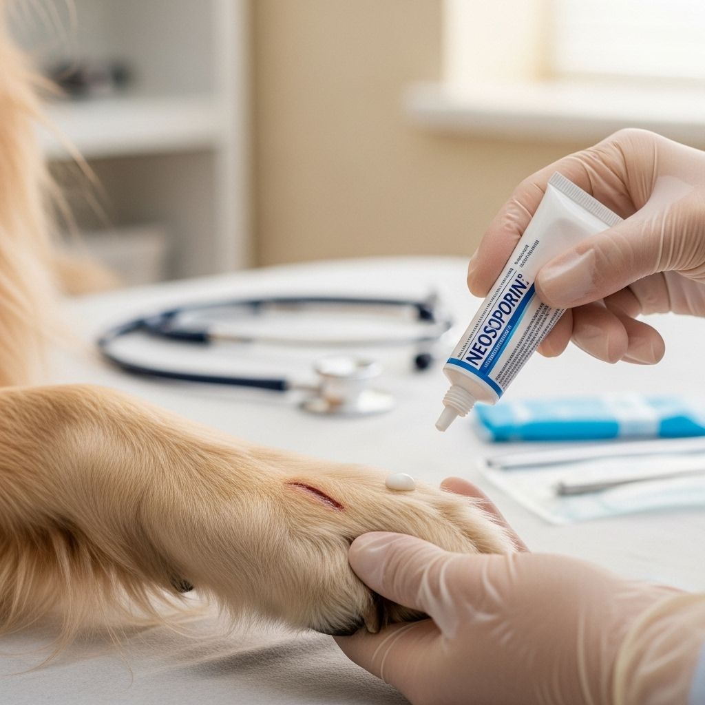 Neosporin For Dogs: 4 Vet-Approved Tips For Safe Use Protect your furry friend with tips on effective wound care and mindful treatment options.