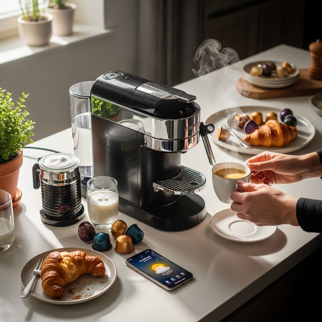 Explore how the Nespresso machine has revolutionized daily coffee rituals—with expert insights, sustainability initiatives, and practical tips.