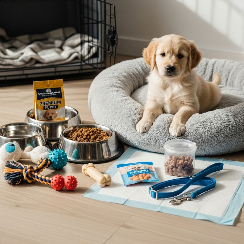 Create a secure corner where your four-legged friend can settle in and feel at home.