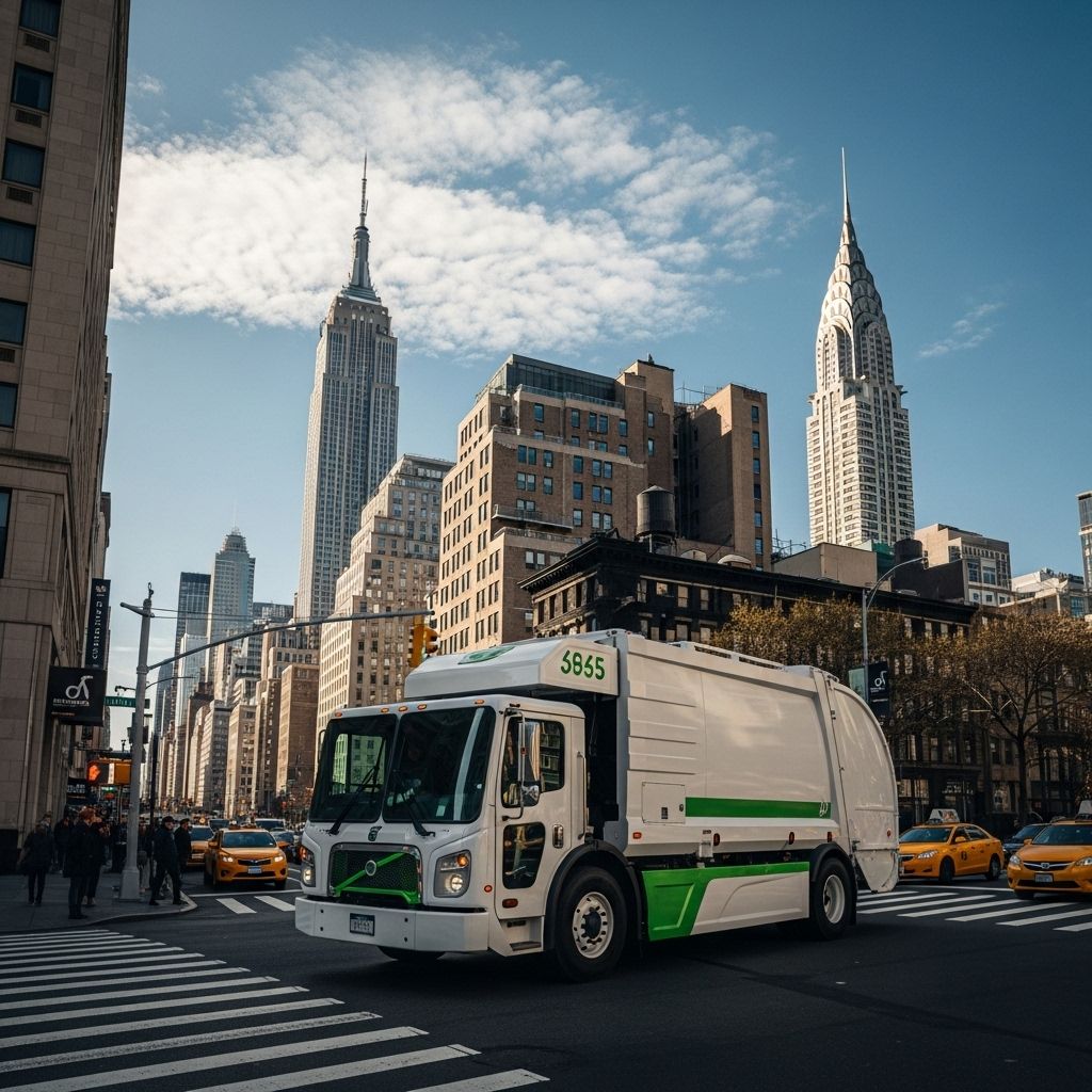 New York City Rolls Out Electric Garbage Trucks: A Clean Future for Waste Collection NYC's bold leap into electric waste trucks marks a watershed in urban sustainability and neighborhood air quality improvement.