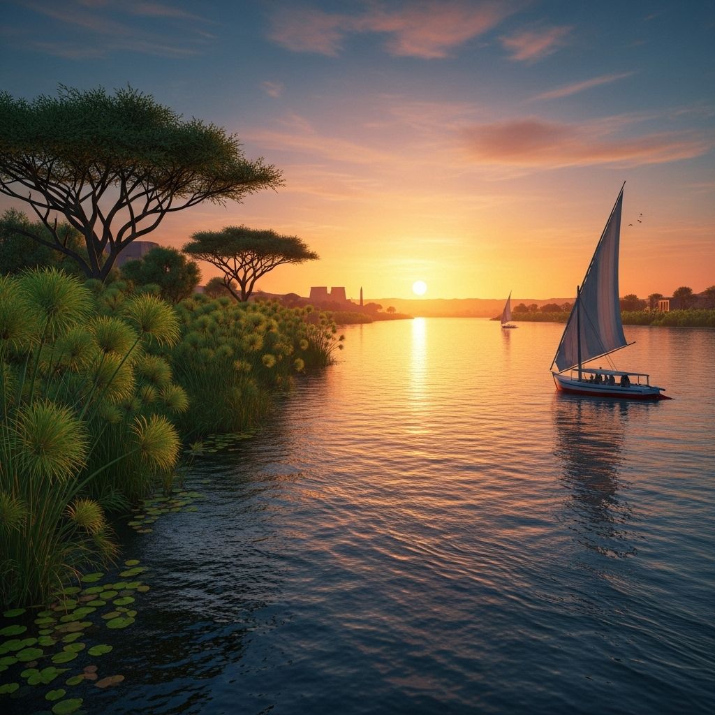 Fascinating Facts About the Nile River: Africa’s Lifeblood Discover the enduring power, unique geography, and historic legacy of the Nile River, the world's most storied waterway.