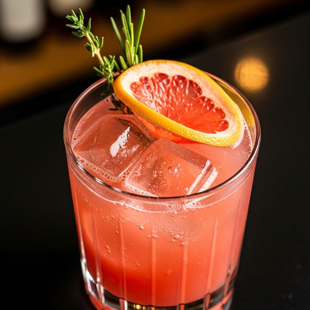 A bold twist on a classic Paloma blends smoky depth with spicy warmth and crisp fizz.