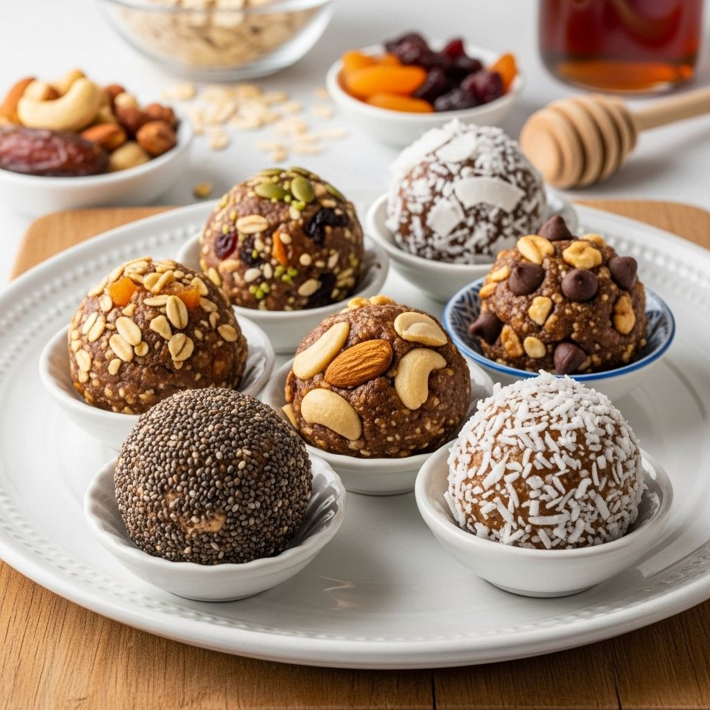 No-Bake Energy Bites: Easy, Healthy Snacks for Every Lifestyle Whip up batch-friendly treats that keep you fueled and satisfied on busy days.