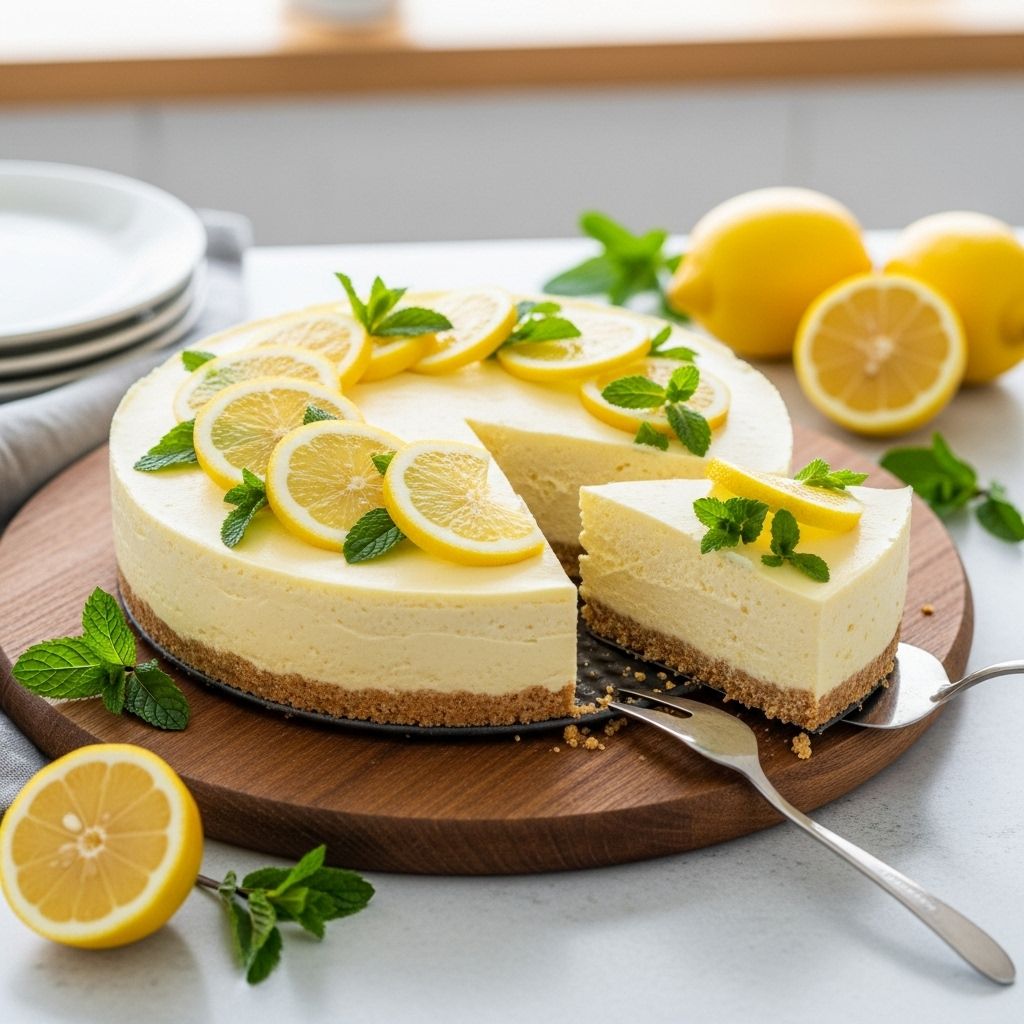 A chilled citrus indulgence that comes together with minimal effort and maximum flavor.