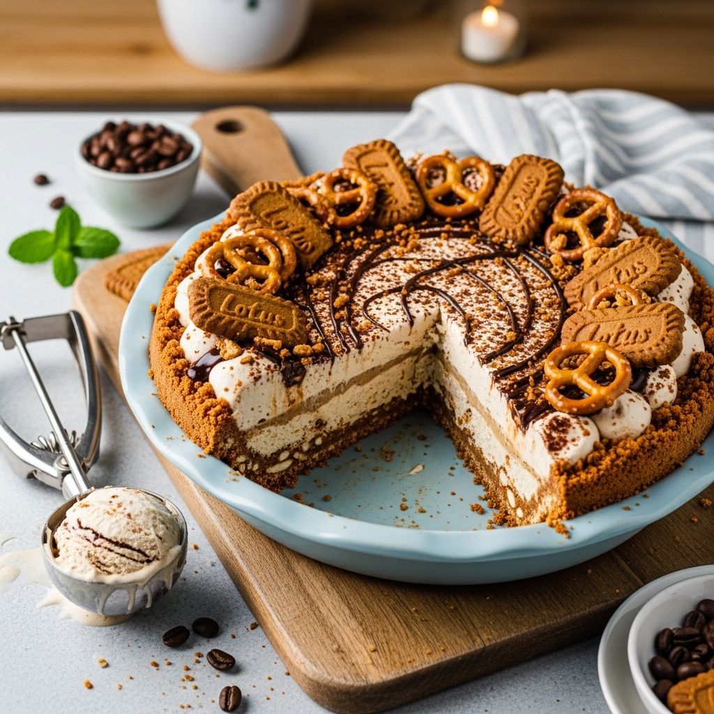 Creamy espresso filling atop a sweet-salty crust makes entertaining a breeze.
