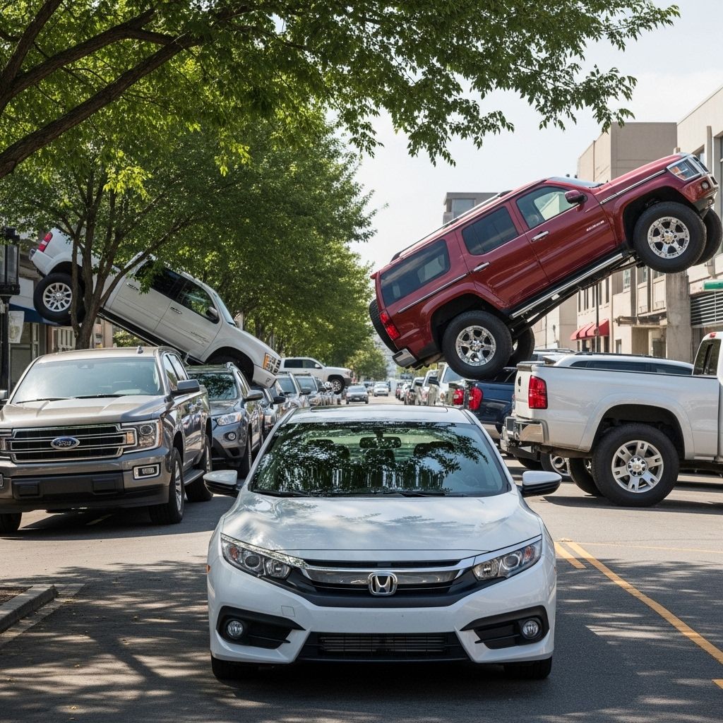 No, I Don’t Need a Bigger Car: The Case Against Car Bloat Challenging the push for ever-larger cars by exploring safety myths, efficiency trade-offs, and the social pressures driving car bloat.