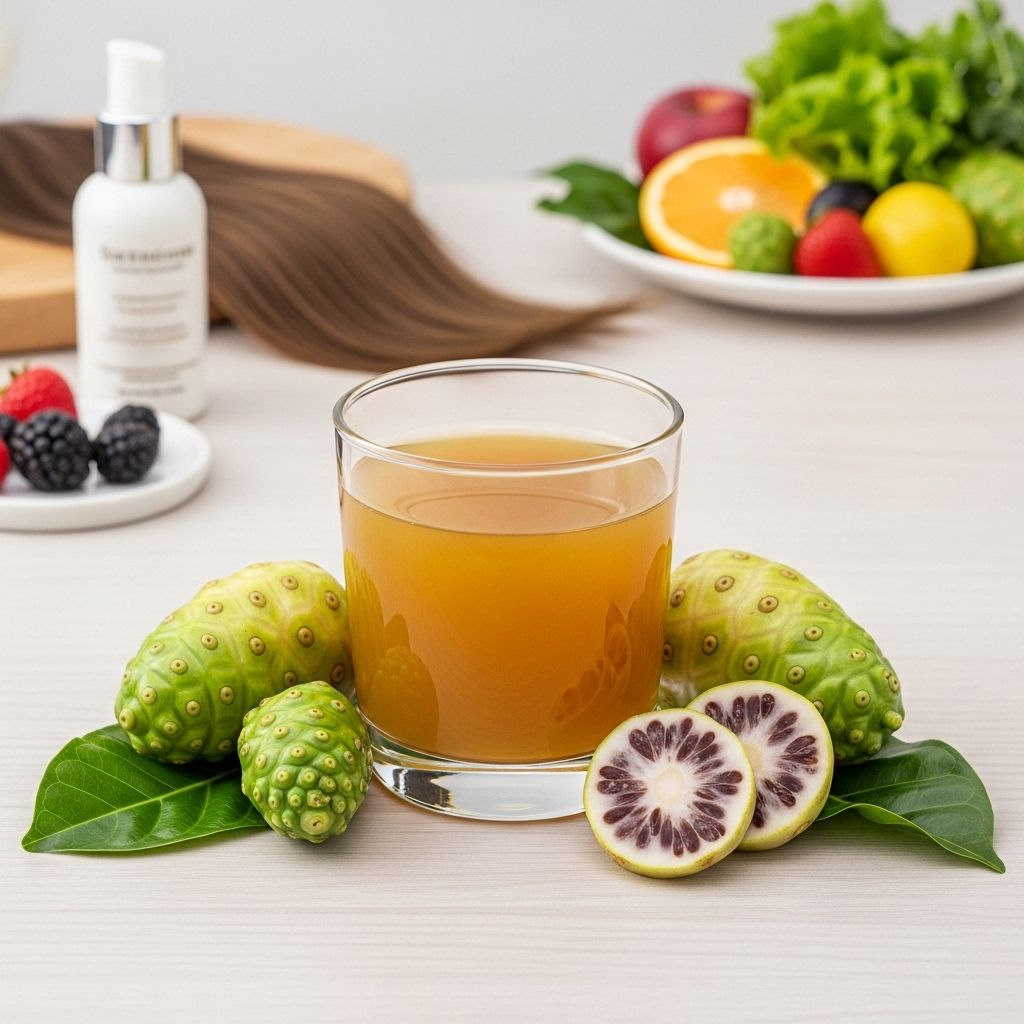 A tropical superfood elixir packed with nutrients to renew skin health and fortify hair.