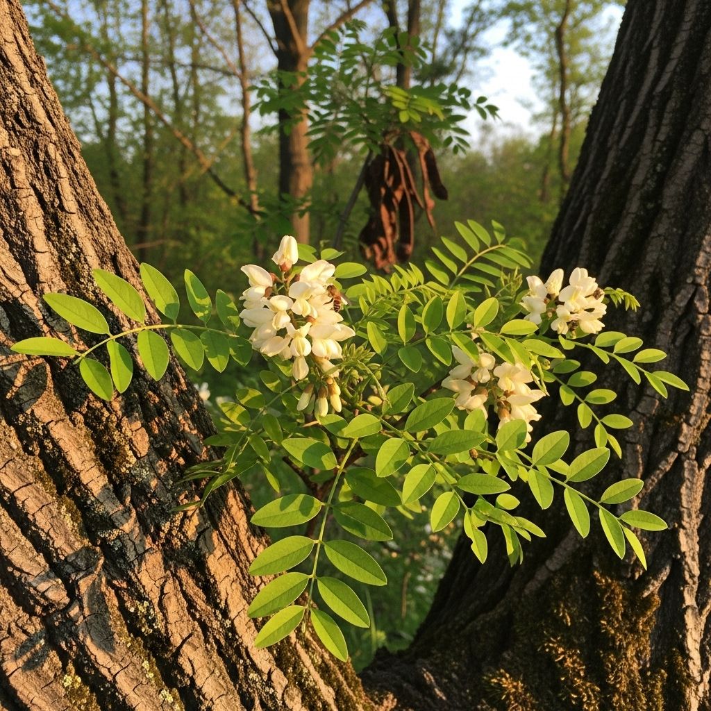The black locust is valued for its resilience, rapid growth, and ecological impact, yet sparks debate as an invasive tree.
