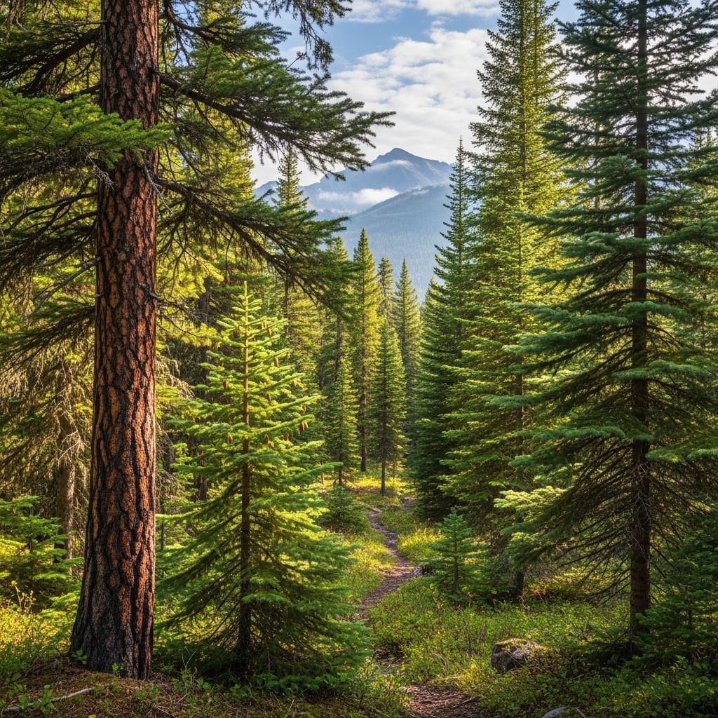 Guide to North American Coniferous Trees With Needles Explore the diversity of North America's needle-bearing coniferous trees, their key features, habitats, and ecological importance.