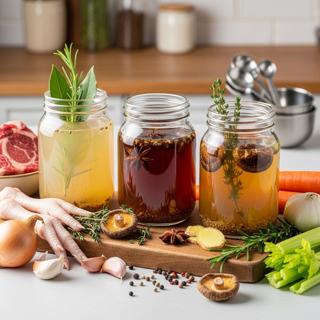 How to Make Nourishing Bone Broth at Home: Complete Guide & Variations Harness the power of slow-simmered stock to enrich dishes with collagen and depth.