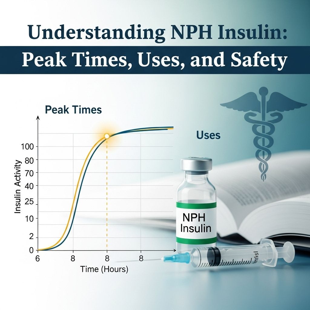 Explore how NPH insulin works, its peak effects, dosage guidance, safety tips, and answers to common questions about intermediate-acting insulin.