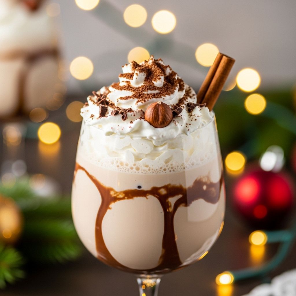 Nutella Eggnog: A Decadent Holiday Twist on Tradition Velvety custard meets warming spice and rich chocolate in a holiday drink to remember.