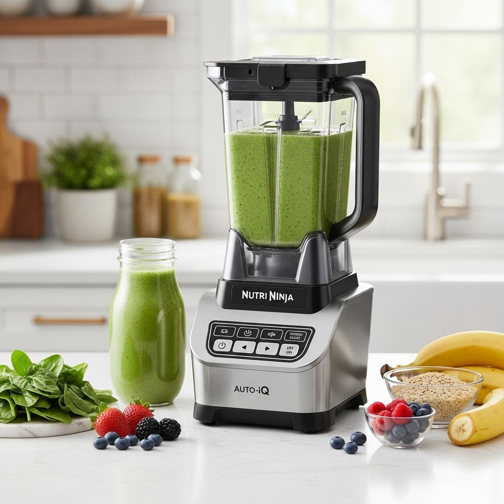 A deep dive into the performance, features, pros, and cons of the Nutri Ninja Auto-iQ blender for smoothies, drinks, and more.