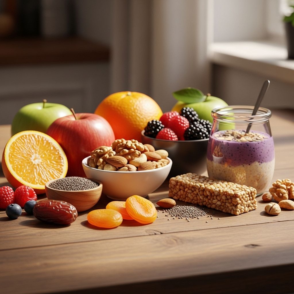 Discover smart snack choices packed with protein, fiber, and wholesome flavors to sustain your energy from sunrise to sunset.