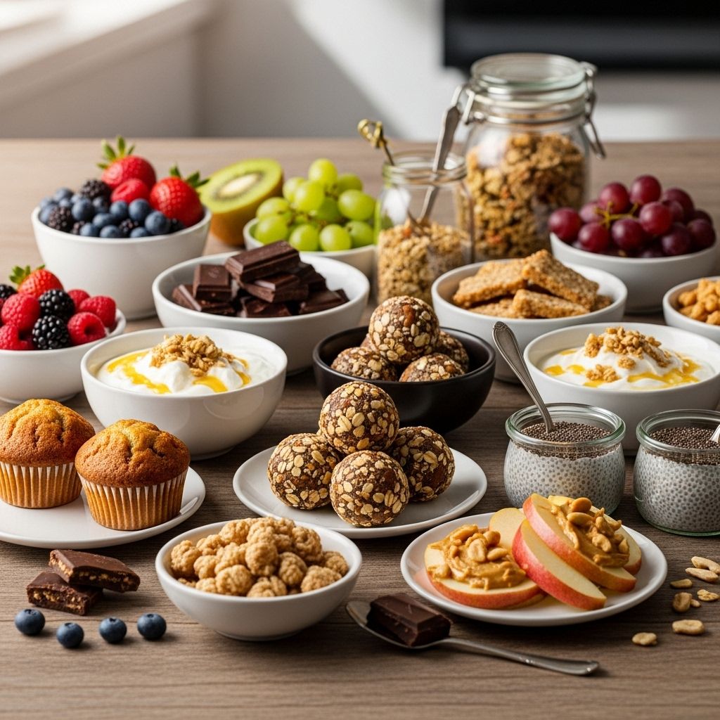 Indulge your sweet tooth with wholesome snack ideas that nourish and delight, without added guilt.