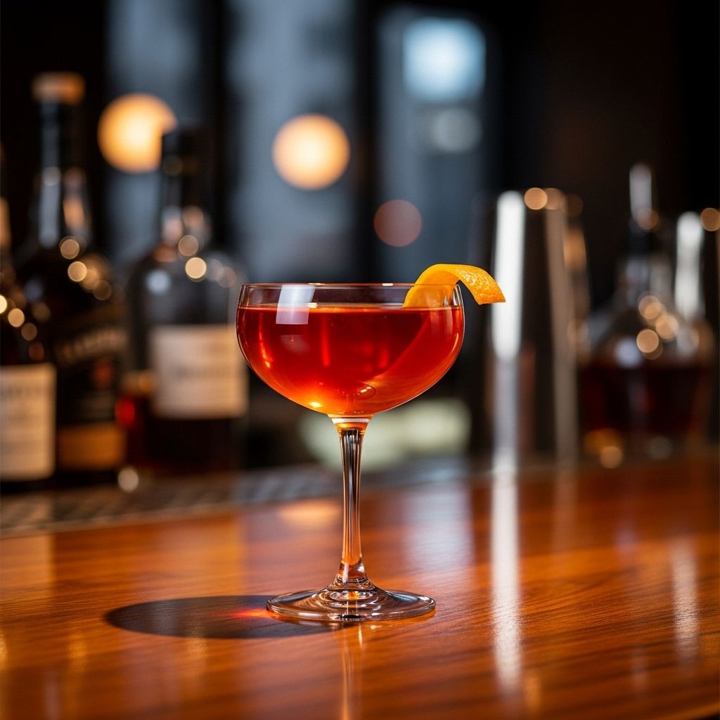 The Devereaux: NYC Bourbon, Elderflower & Champagne Cocktail Guide A festive fusion of bourbon warmth, floral elegance, and bubbly sparkle in every sip.