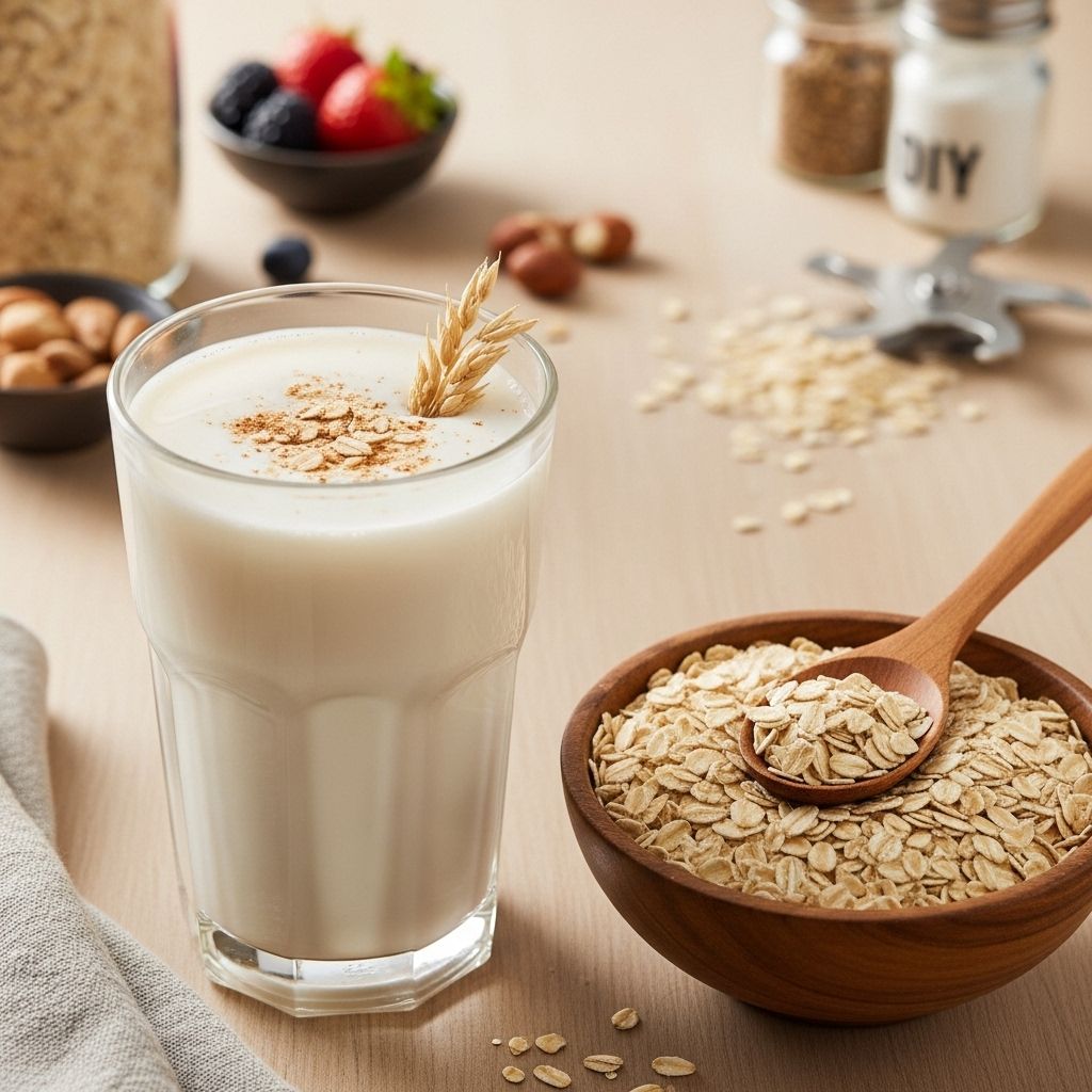 Enjoy a sustainable, allergy-friendly milk substitute that elevates drinks and dishes.