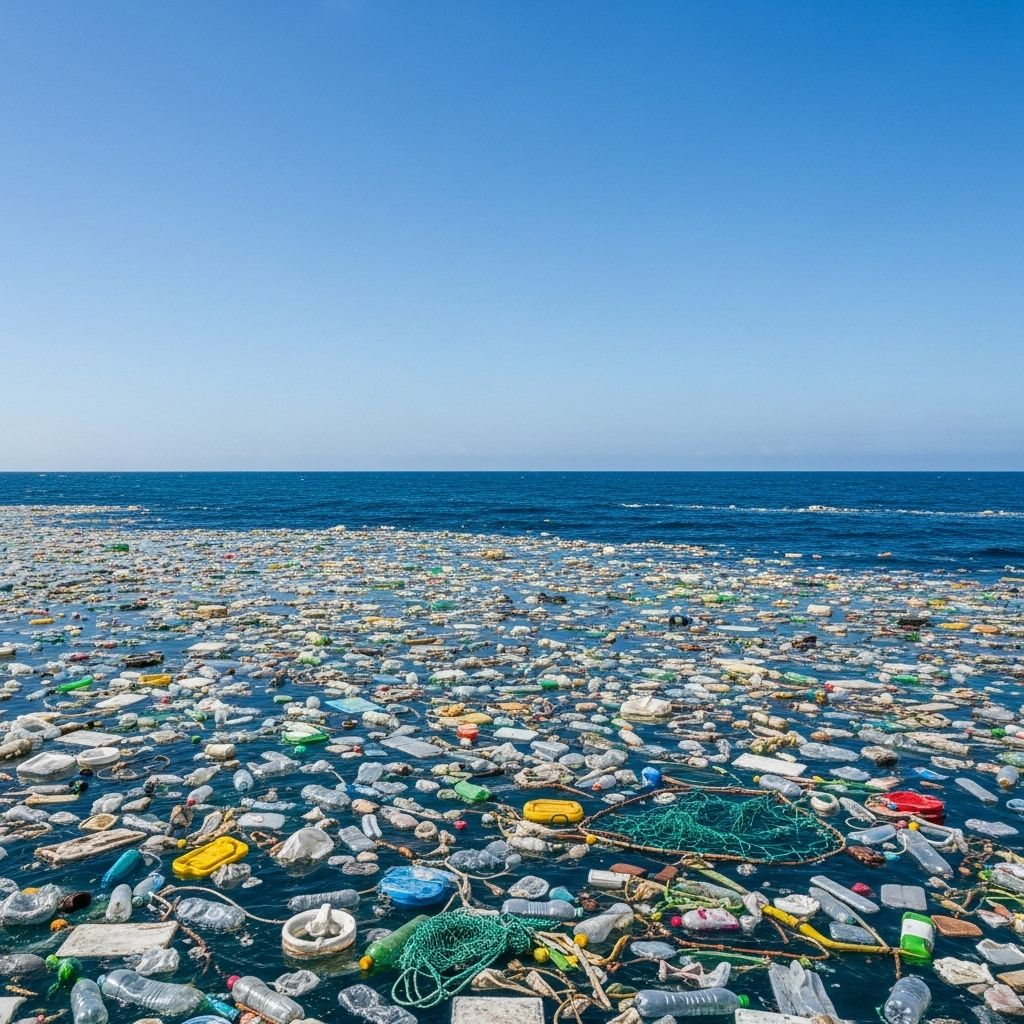Ocean Plastic Pollution Set to Triple by 2040 Without Urgent Action Scientists warn that ocean plastic pollution will triple by 2040 unless transformative measures are swiftly enacted worldwide.