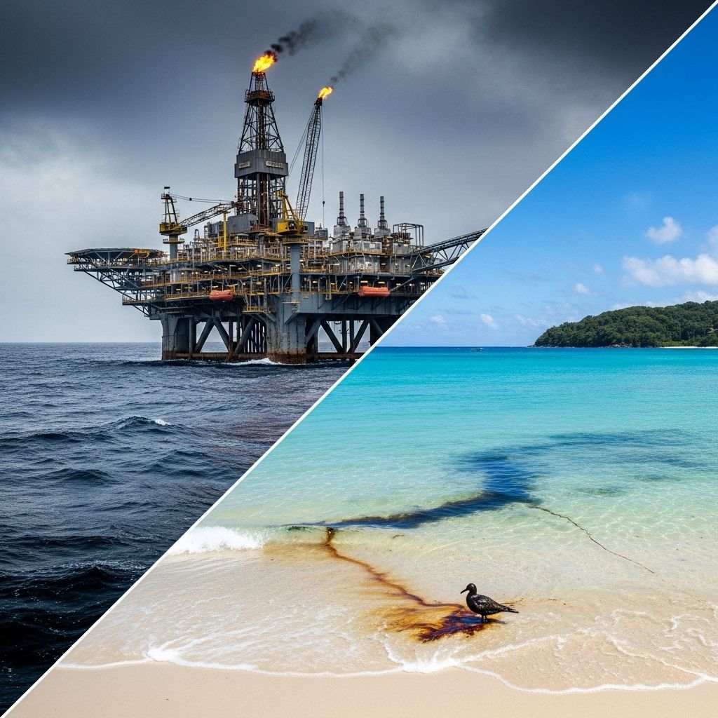 Offshore Drilling: Low Bills vs. Big Spills – Economic Myths and Environmental Realities Weighing the true costs and risks of offshore drilling against short-term economic gains and longstanding environmental consequences.