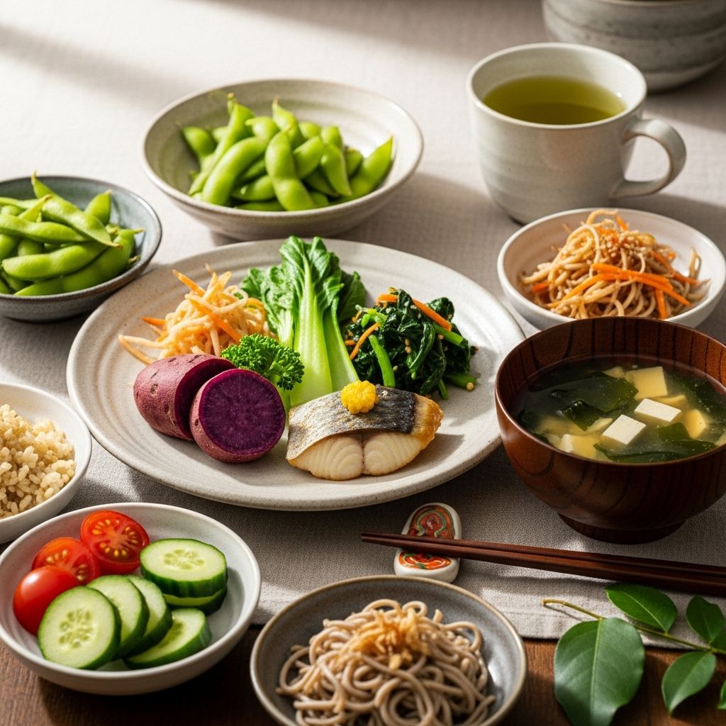 The Okinawa Diet: Unlocking Secrets of Longevity and Health Plant-rich dishes combined with portion wisdom foster lasting vitality and well-being.
