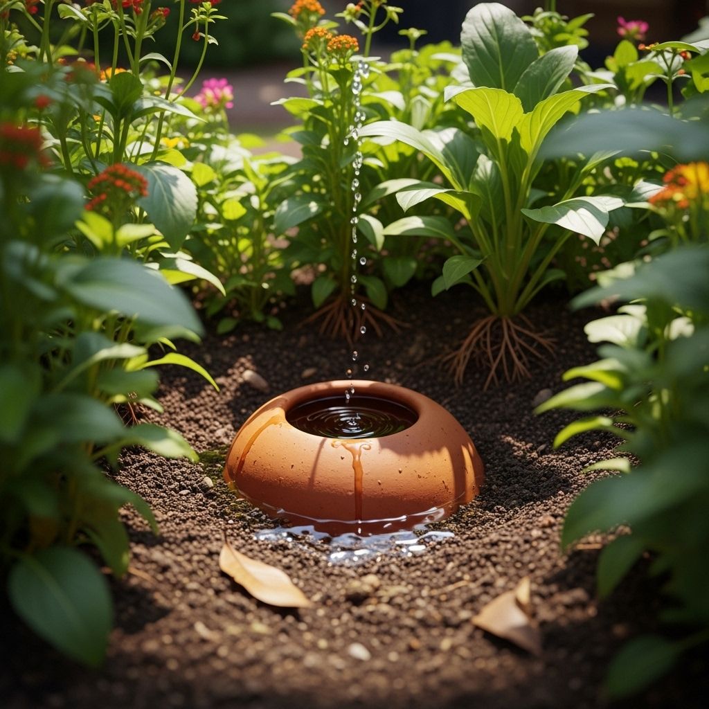 Ollas: Ancient Clay Pot Watering Techniques for Modern Gardens Encourage deeper root growth and bountiful harvests with minimal effort.