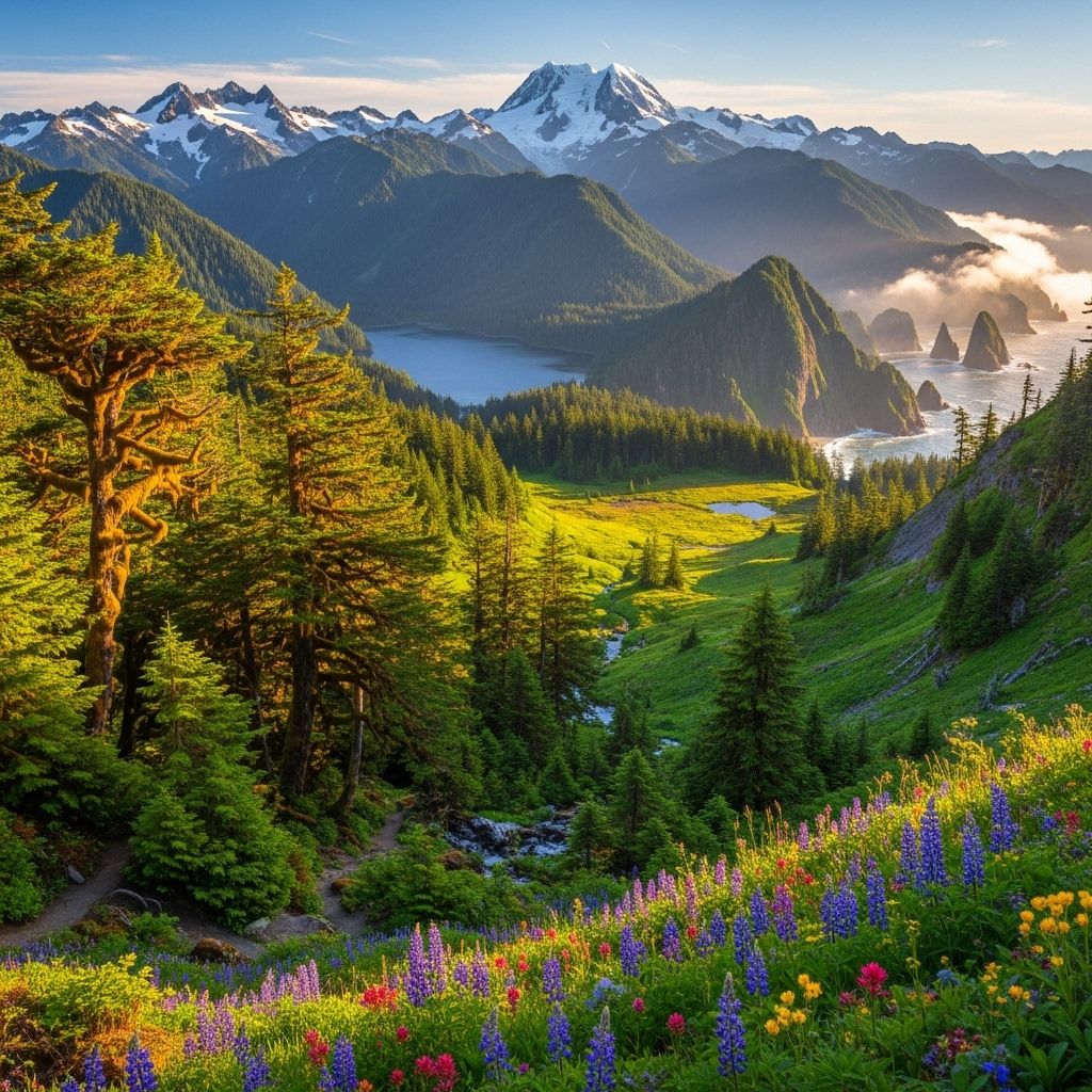Spanning nearly a million acres, Olympic National Park offers diverse ecosystems, breathtaking landscapes, and year-round adventures for all visitors.