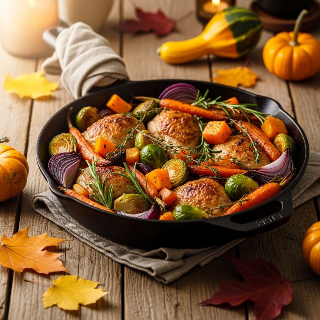 Effortless autumn meals that bring comfort and bold flavors in a single skillet.