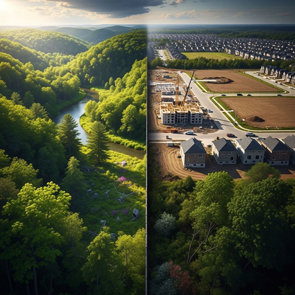 Ontario’s Greenbelt: Battleground of Development and Conservation Ontario's Greenbelt faces historic pressure from development as government policy shifts, igniting debate over conservation and growth.