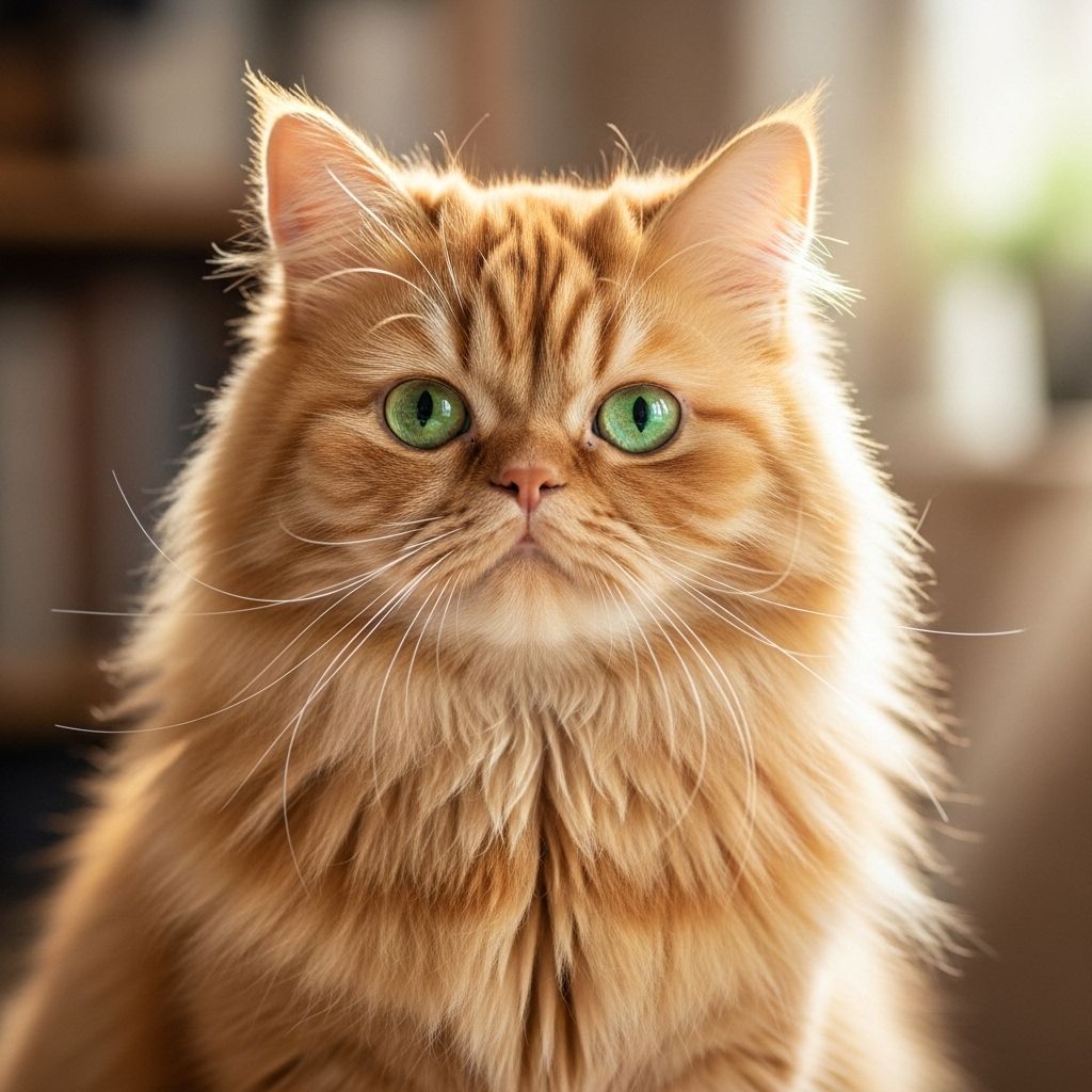 A plush-coated companion delivering gentle affection and regal elegance in every purr.