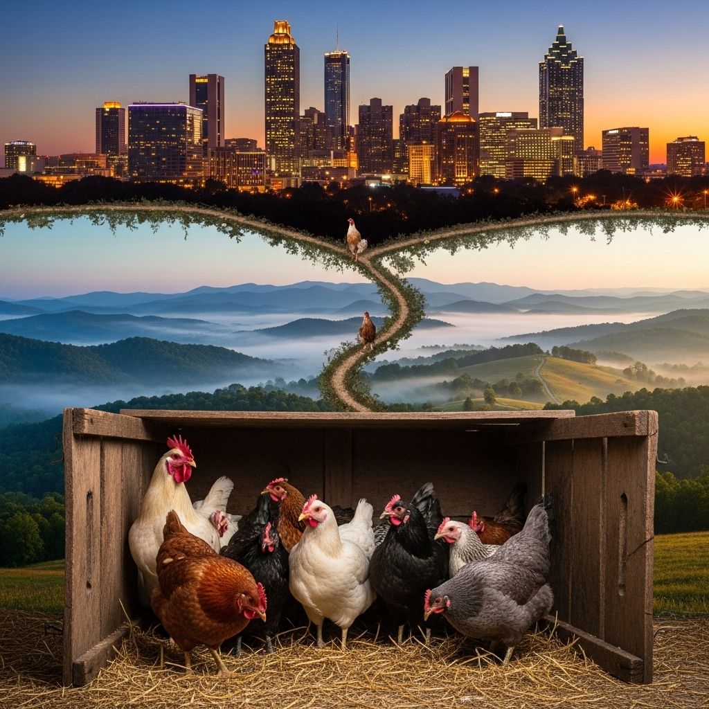 From Atlanta to Appalachia: The Changing Story of Ordering Chickens Discover how chicken-raising practices and local economies have evolved from Atlanta to the heart of Appalachia, and what it means for today's consumers.