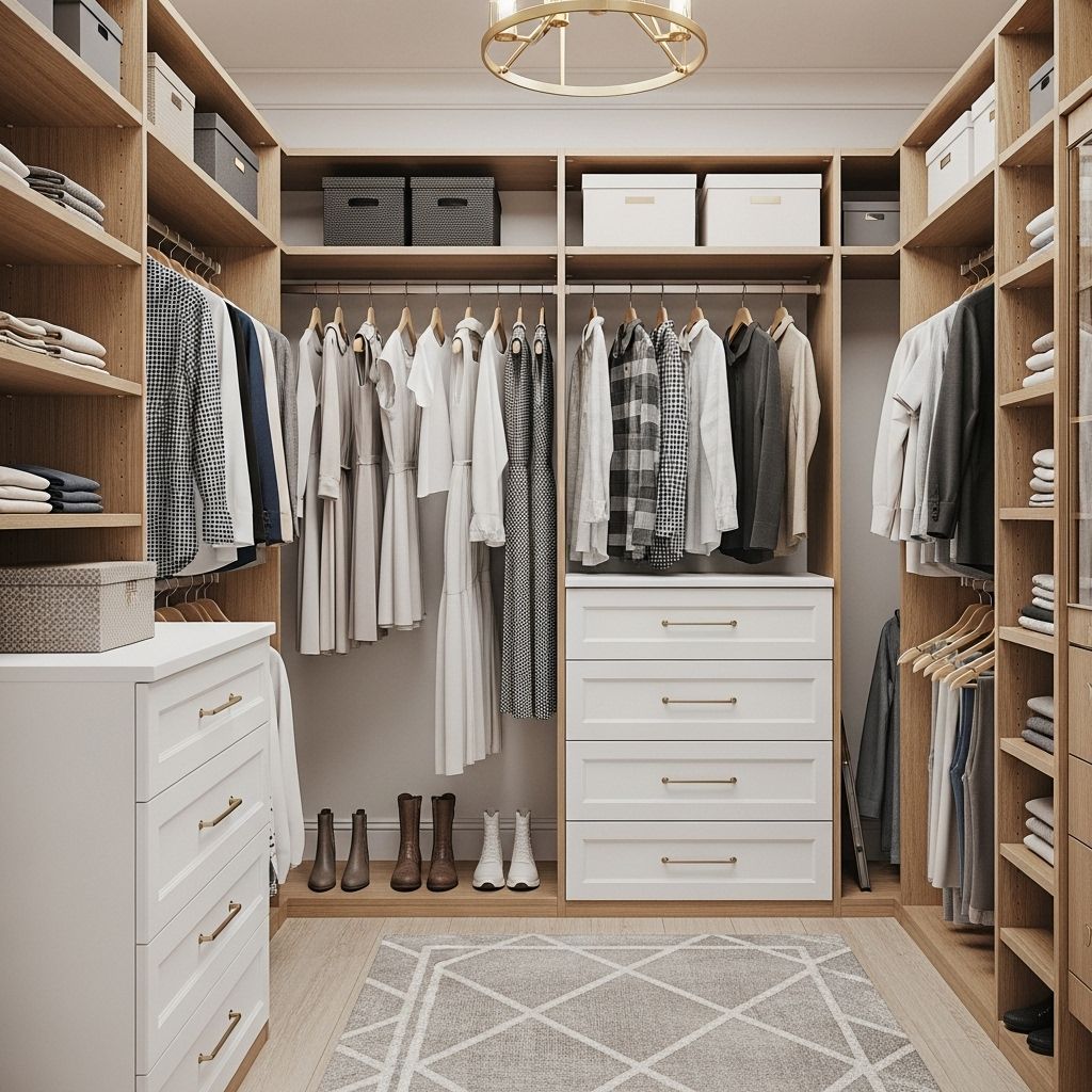Transform overflowing shelves into neat, accessible storage zones.