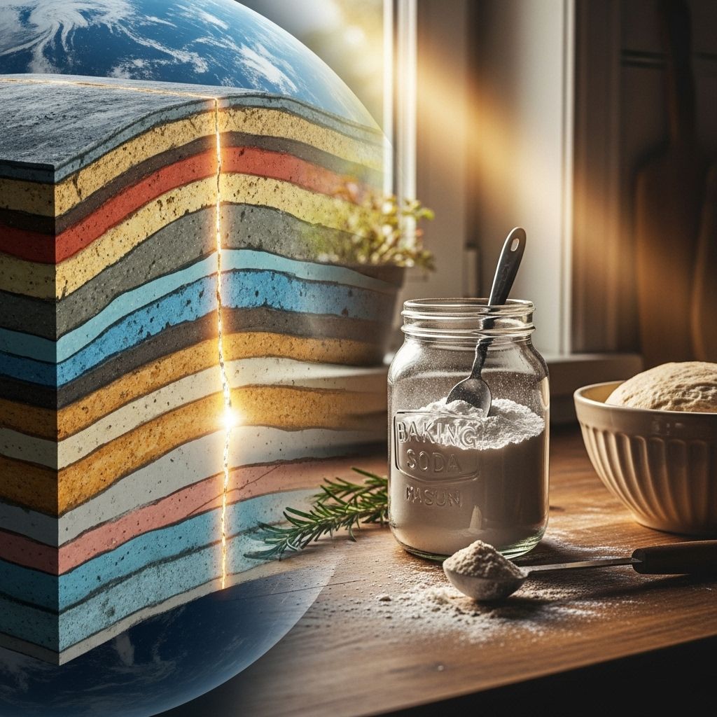 The Origins and Journey of Baking Soda: From Earth to Kitchen Tracing baking soda from its natural roots and complex manufacturing, to its central role in eco-friendly living across the globe.