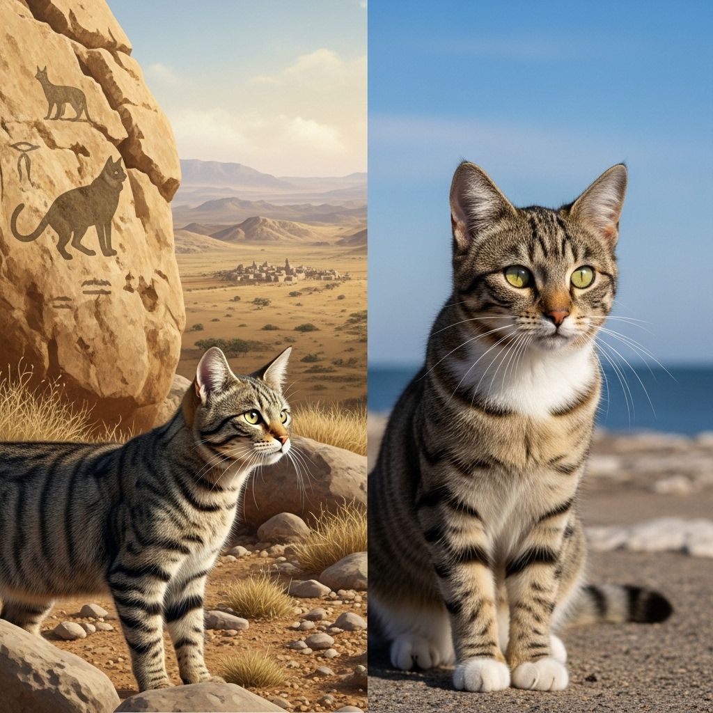 Explore the evolutionary journey of domestic cats, from ancient wild predators to cherished companions worldwide.