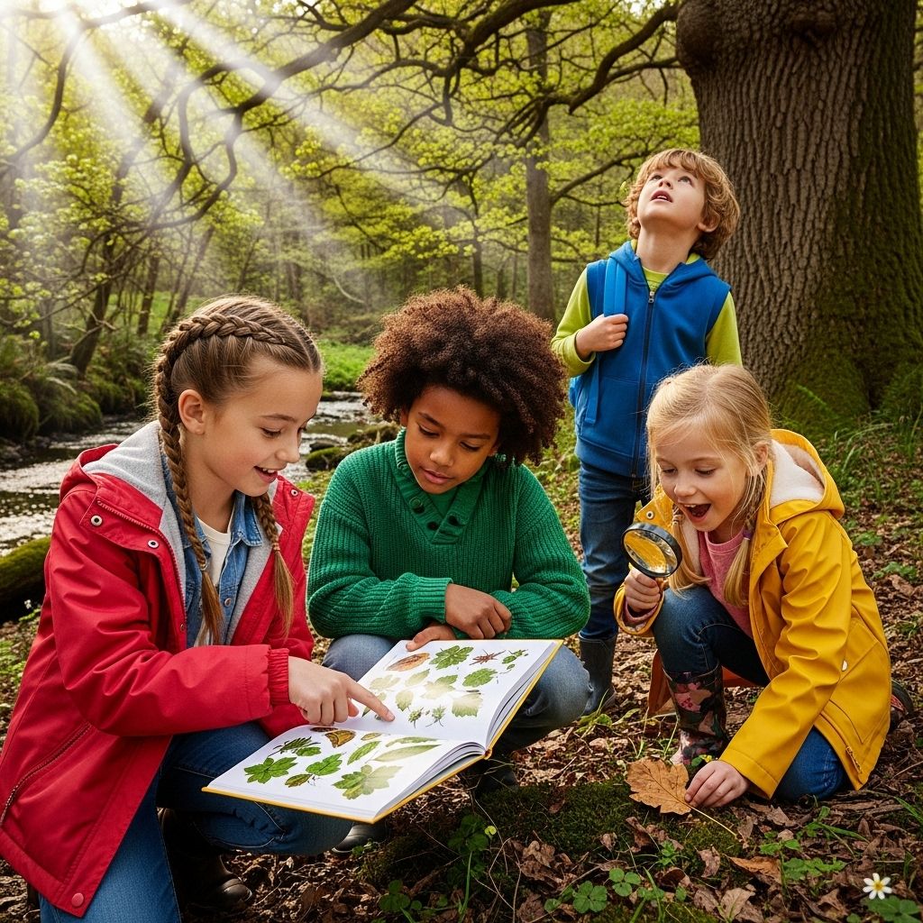 Books and outdoor learning experiences are crucial tools to bridge the widening gap between children and the natural world.