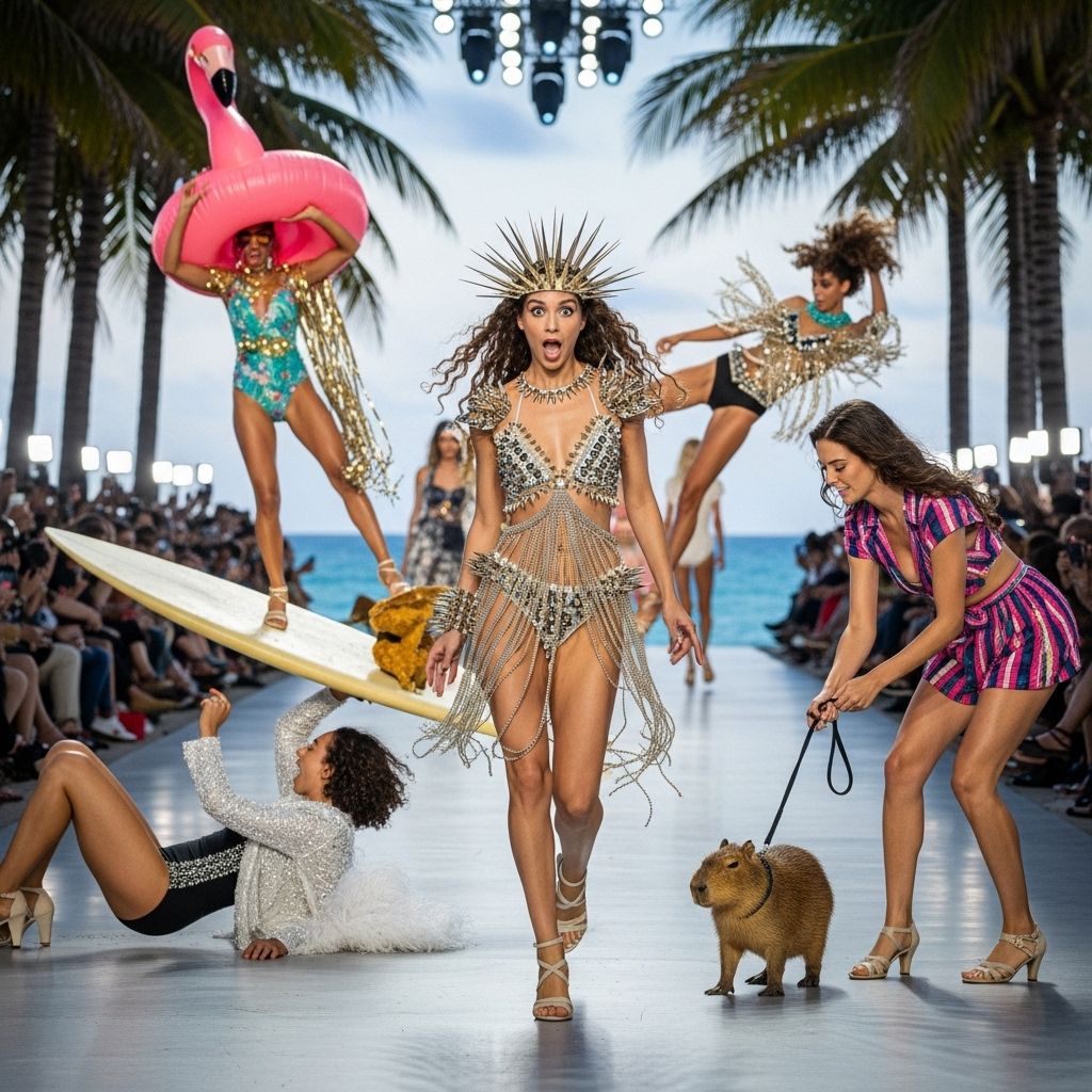 A jaw-dropping tour through the boldest, wildest, and most astonishing swimwear and resort looks ever seen at Miami Swim Week.