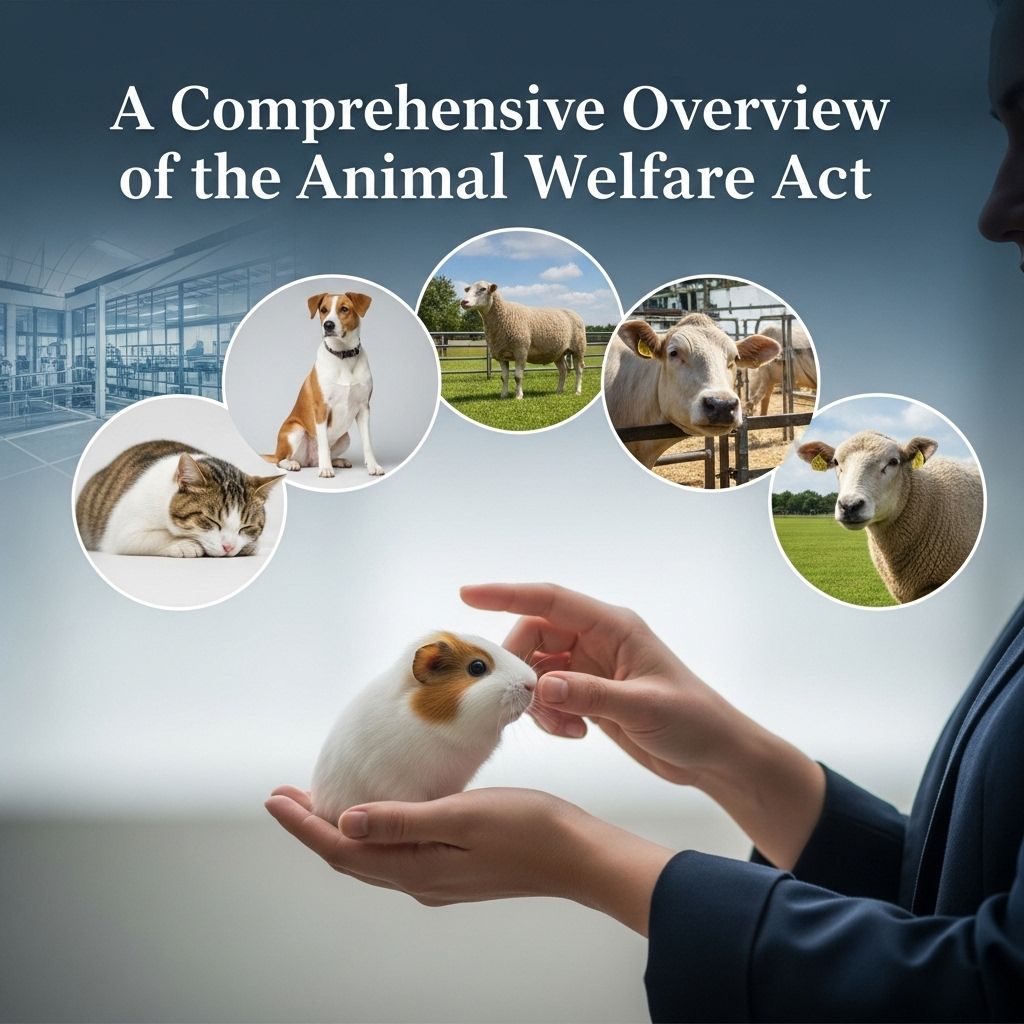 A Comprehensive Overview of the Animal Welfare Act Explore the scope, history, provisions, and limitations of the Animal Welfare Act in safeguarding animal welfare in the United States.