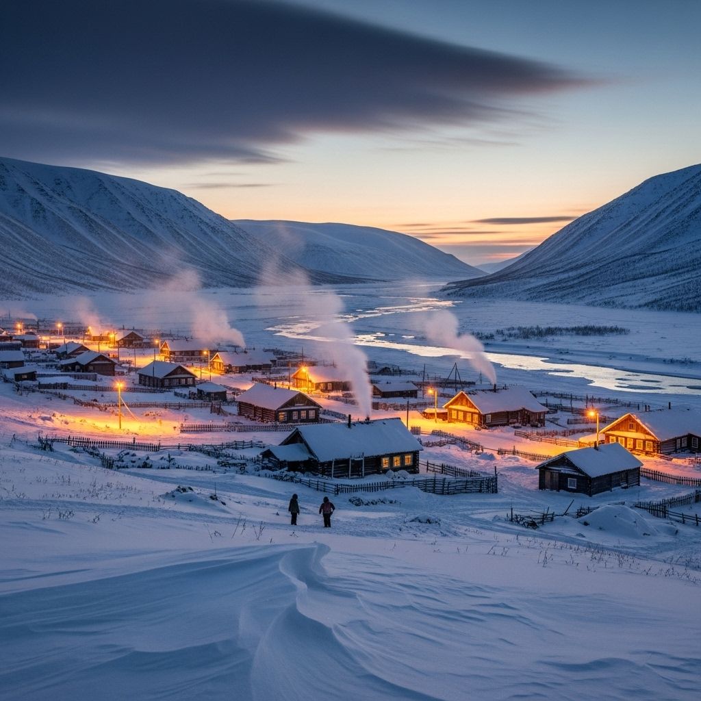 Inside Oymyakon: Life in the Coldest Village on Earth Explore Oymyakon, the Siberian settlement where winter reigns, thermometers shatter, and daily life adapts to extreme cold.